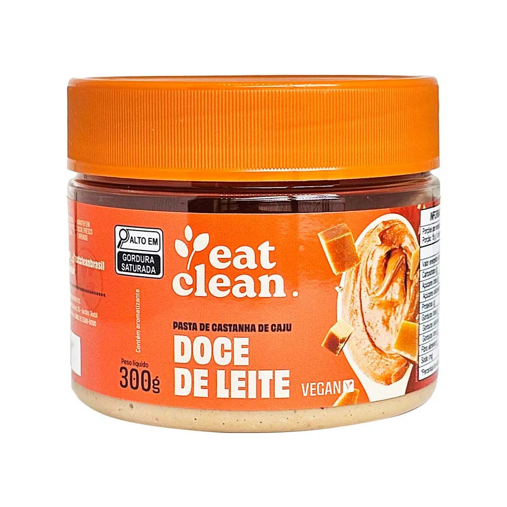 Pasta De Castanha De Caju Eat Clean Doce De Leite 300gr