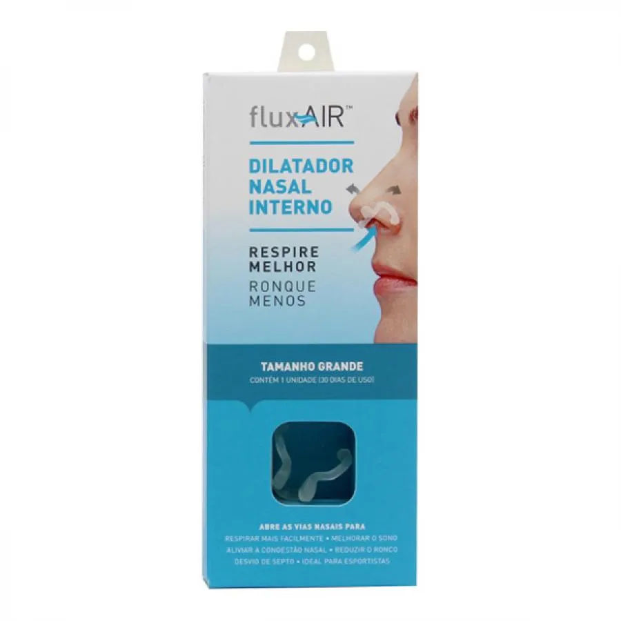 Dilatador Nasal Interno Flux Air Grande 1 Unidade