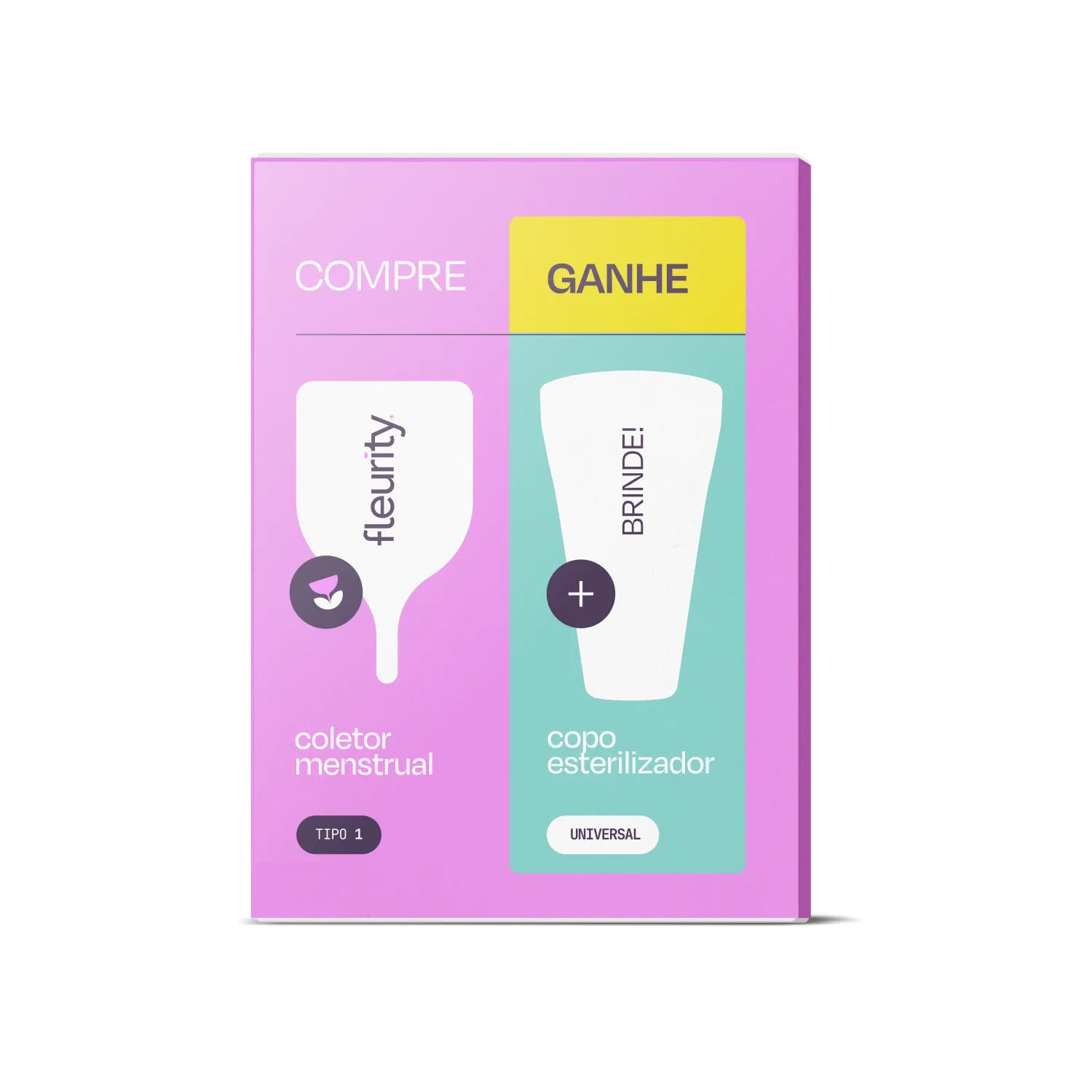 Coletor Menstrual Fleurity Tipo 1