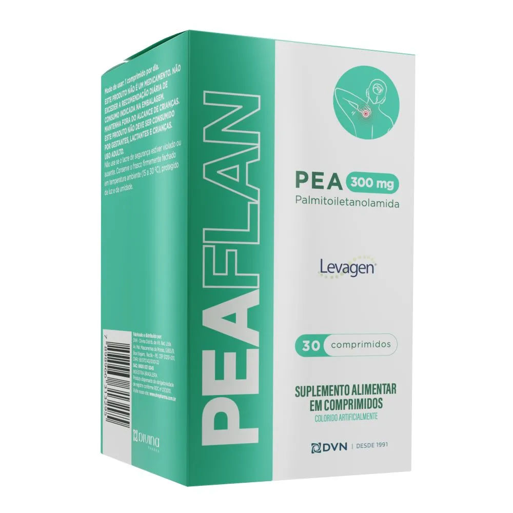 Peaflan PEA 300mg 30 Comprimidos Divina Pharma