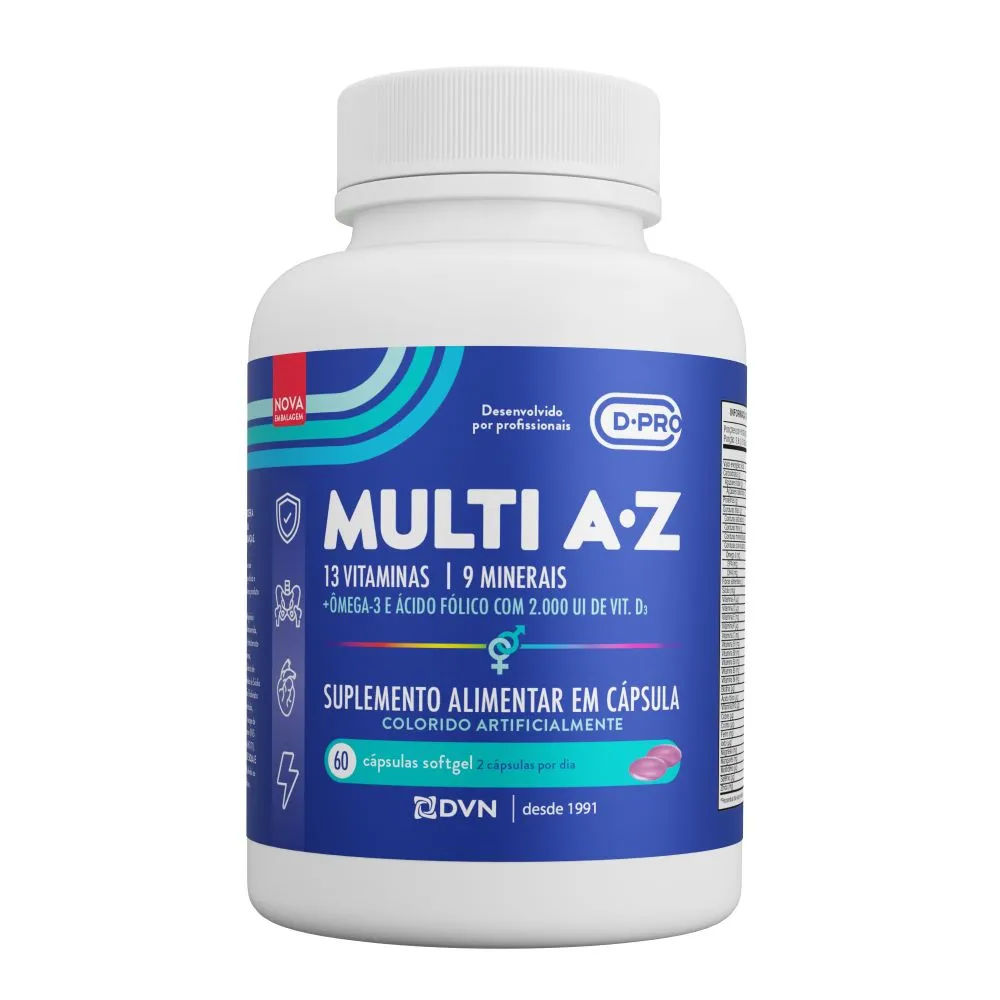 D-Multi A-Z 60 Cápsulas Divina Pharma