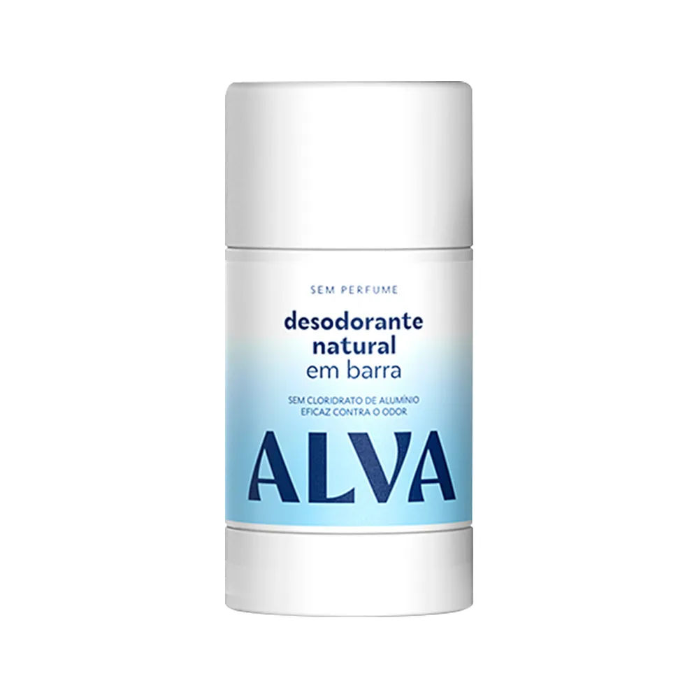 Desodorante Alva Stick 55g Vegano Sem Perfume