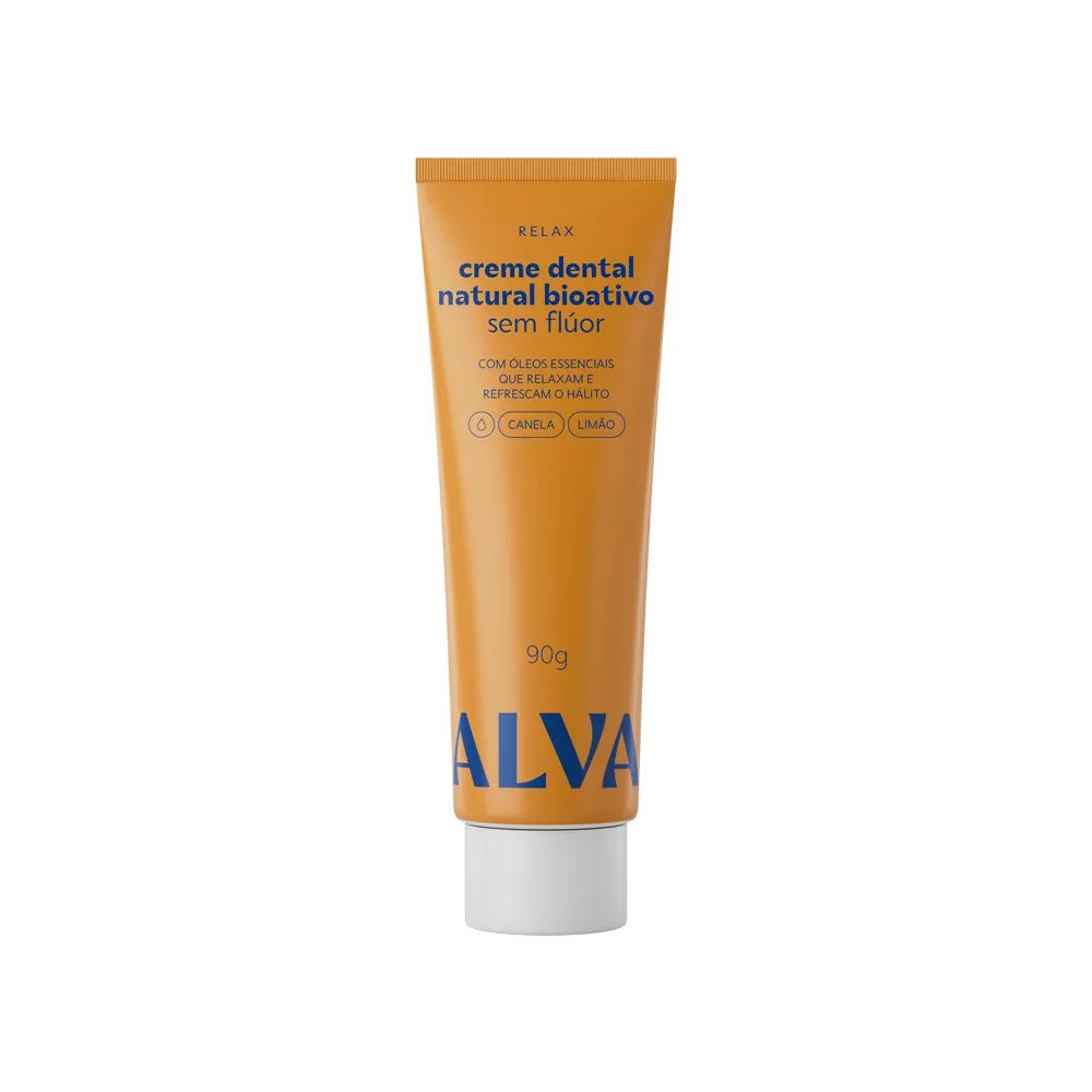 Creme Dental Alva Bioativo 90gr Relax