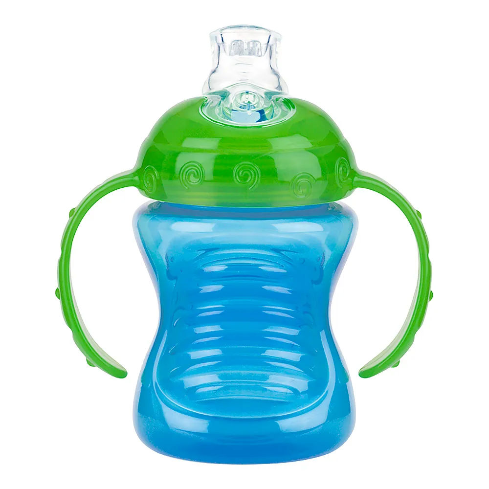 Copo Nuby 240ml Com Alca Azul