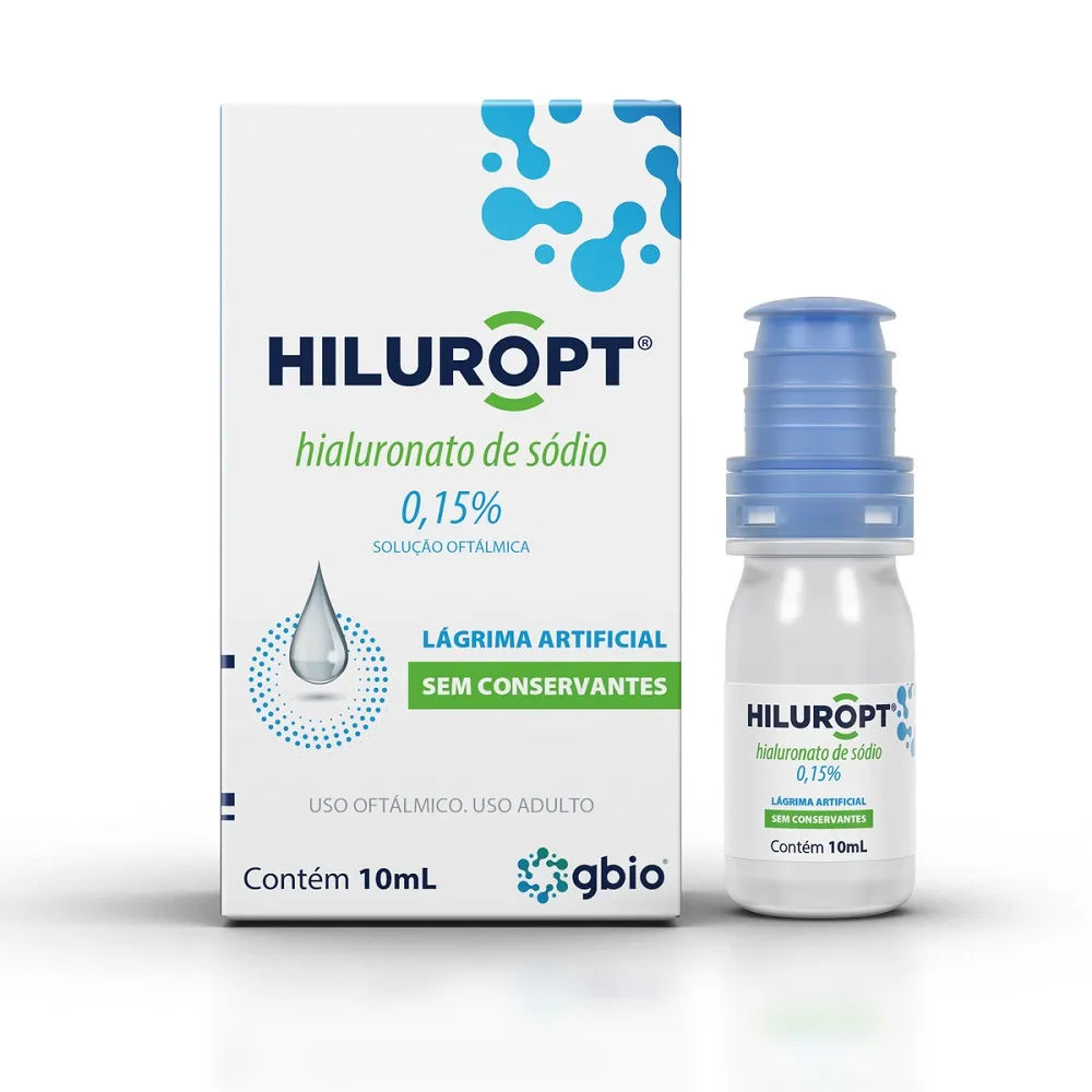 Hiluropt 1,5mg/ml Solução Oftálmica 10ml Gbio