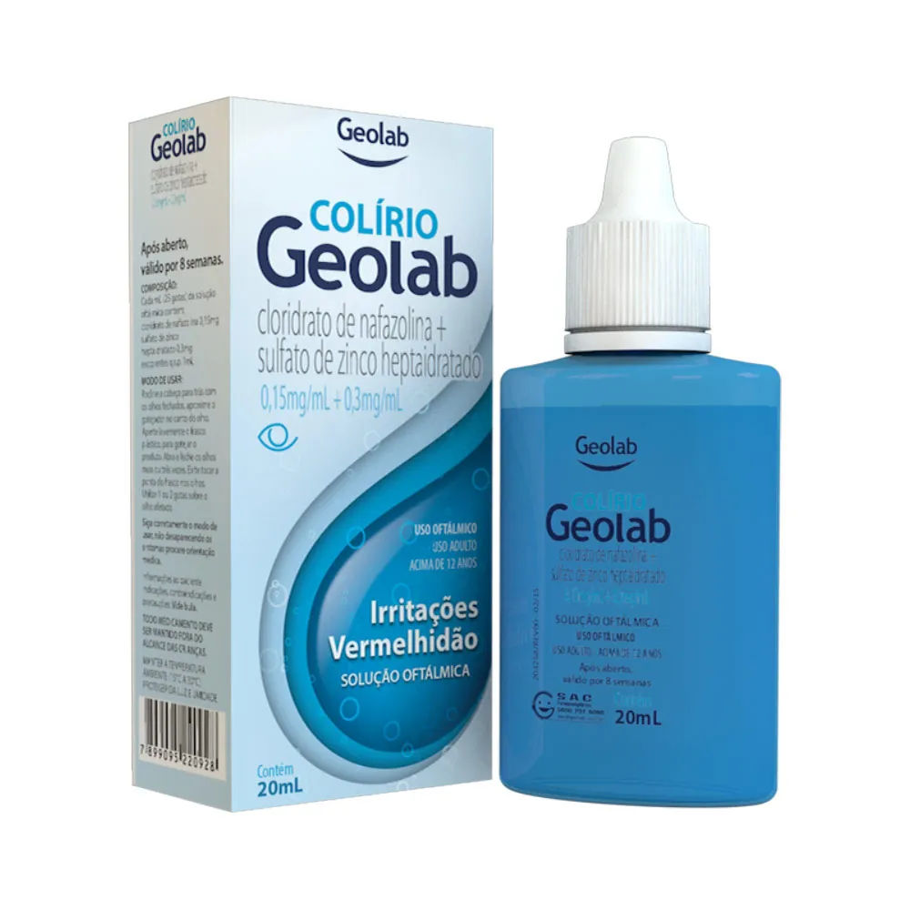 Colírio Geolab Solução Oftalmológica 20ml