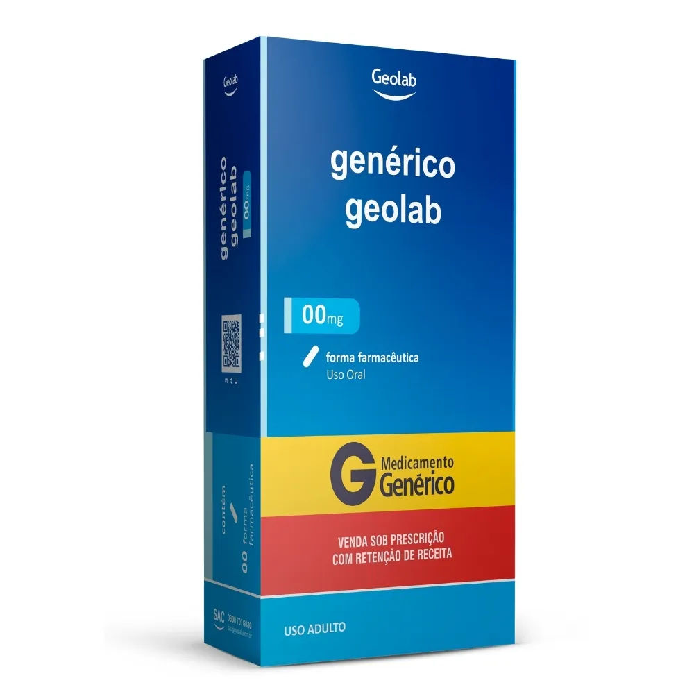Amiodarona Genérico Geolab 200mg 30 Comprimidos