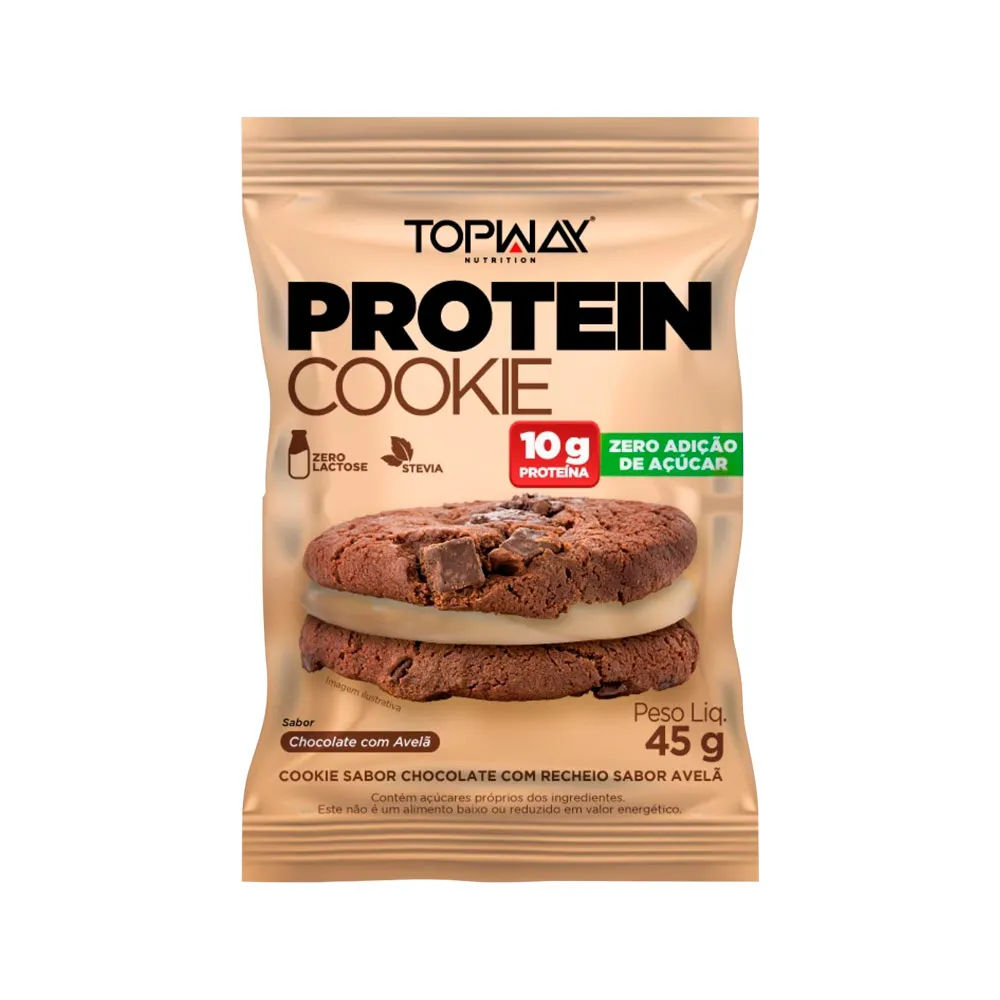 Protein Cookies Topway 45gr Chocolate Com Avela