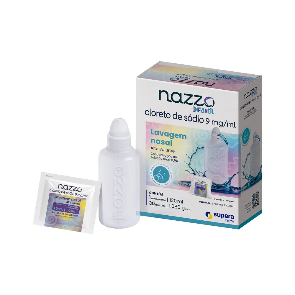 Nazzo Infantil 120ml+30 Sachês Supera
