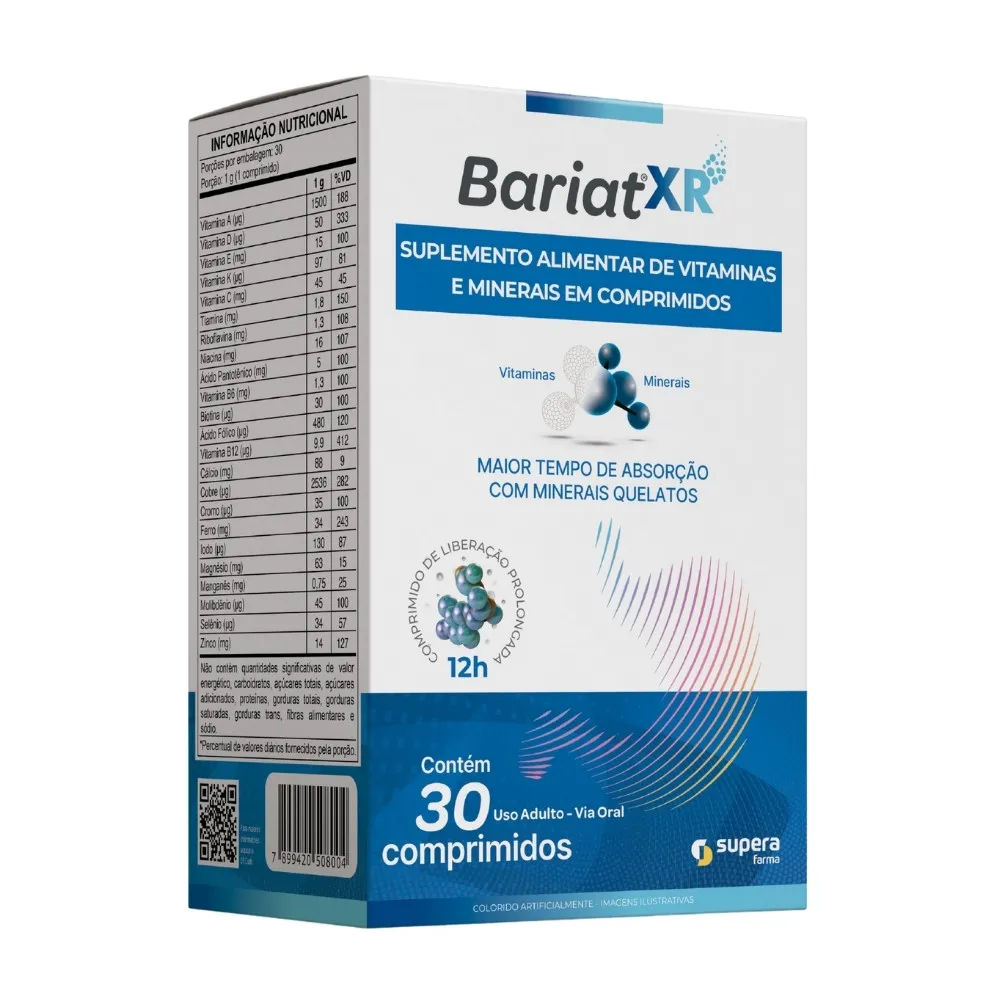 Bariat Xr 30 Comprimidos Supera