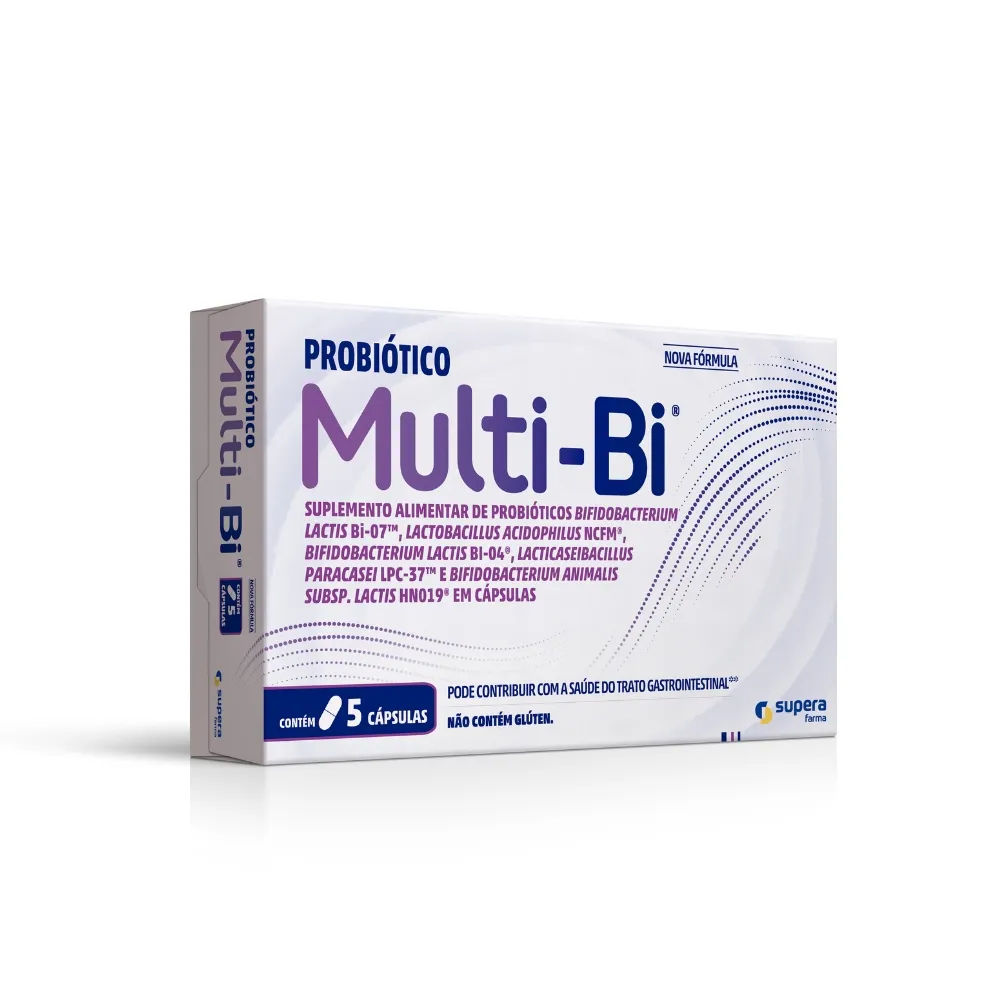 Multi-Bi 495mg 5 Cápsulas Blíster Supera