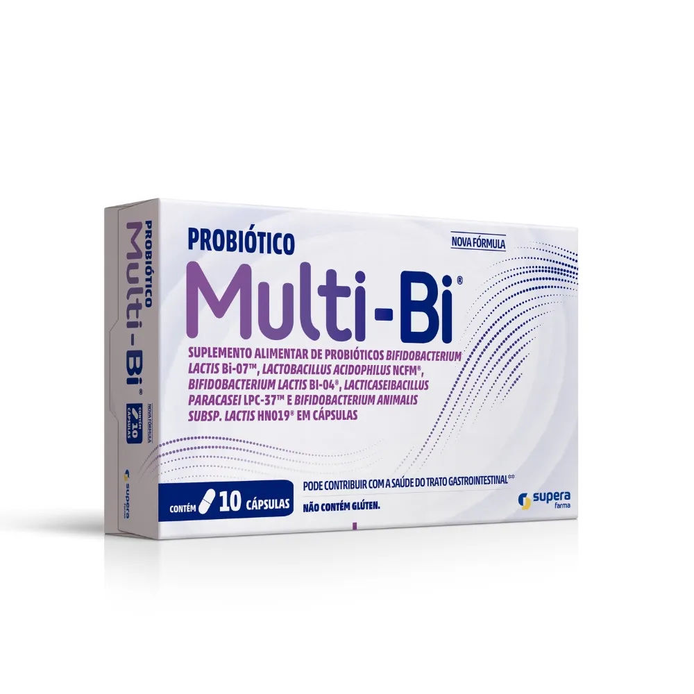 Multi-Bi 495mg 10 Cápsulas Blíster Supera