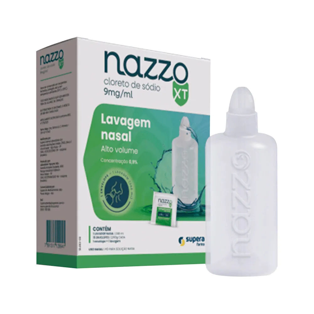 Nazzo XT 240ml + 15 Sachês Kit Supera