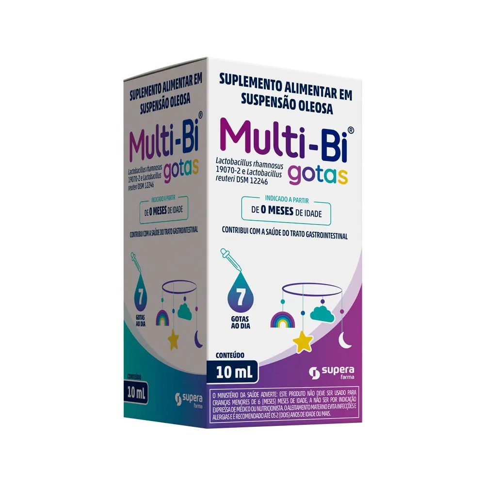 Multi Bi Gotas 10ml Supera