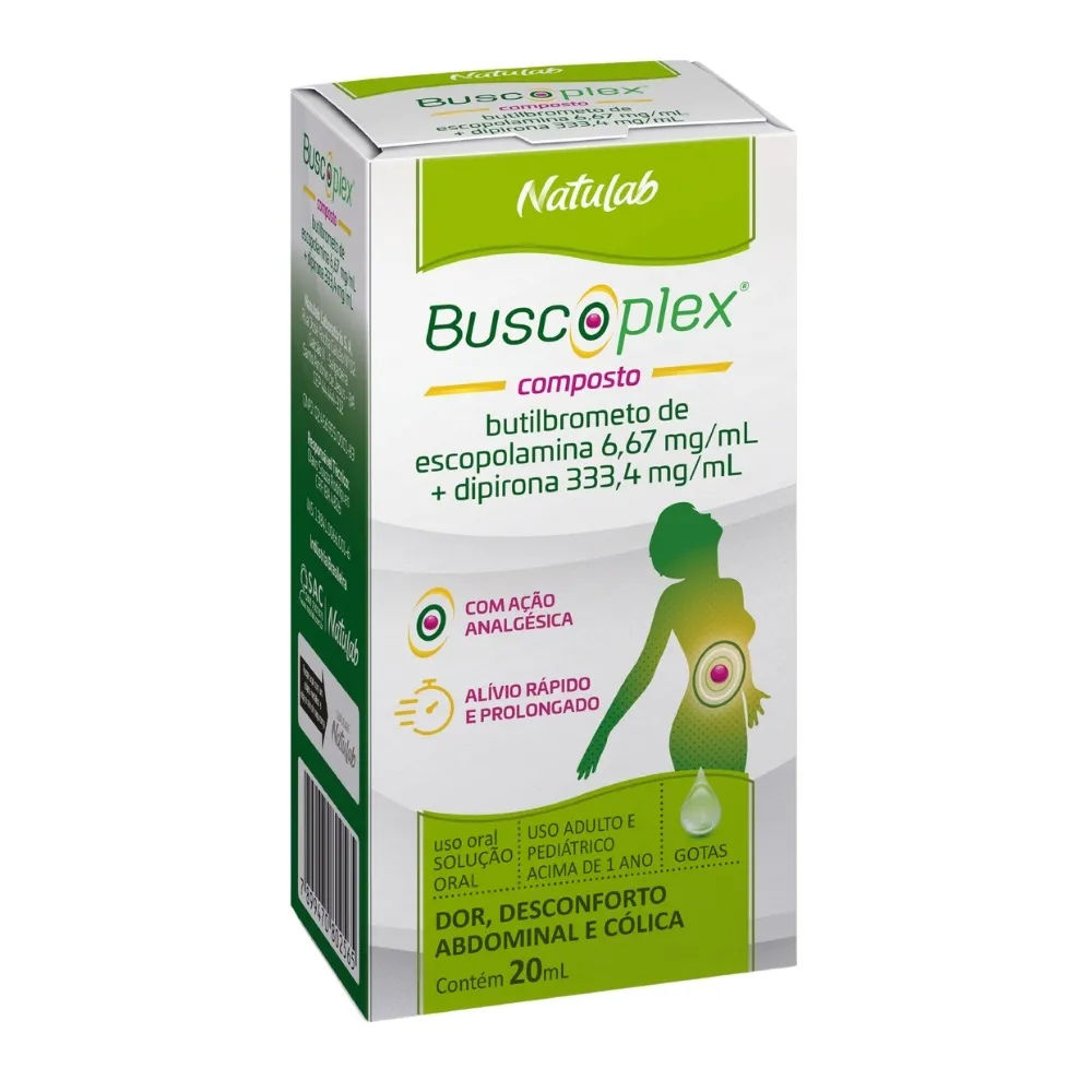 Buscoplex Composto 20ml Gotas Natulab