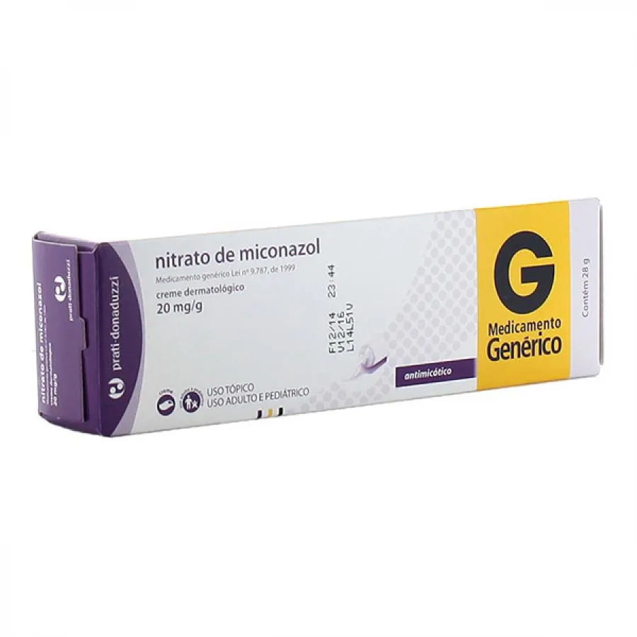 Miconazol Creme Dermatológico Genérico Prati-Donaduzzi 20mg/g 28g
