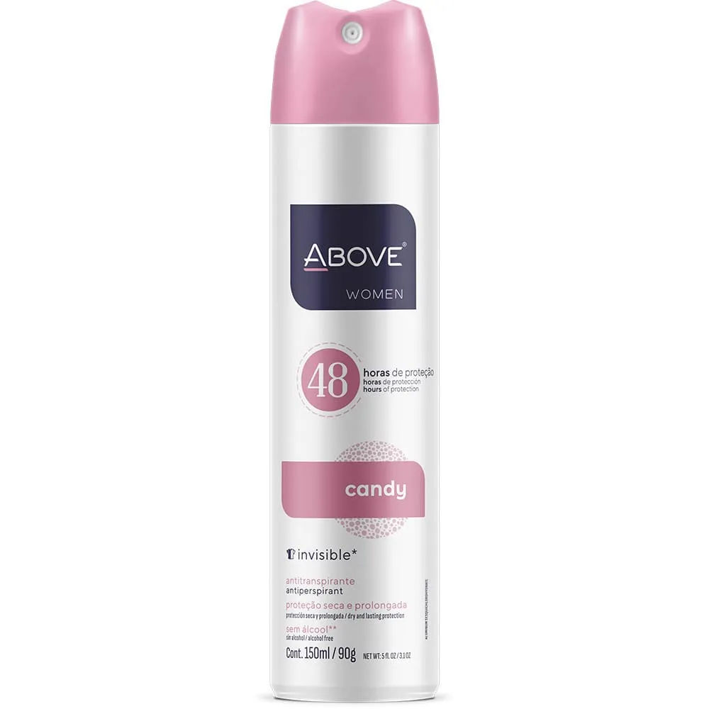 Desodorante Above Women Candy Aerossol 150ml