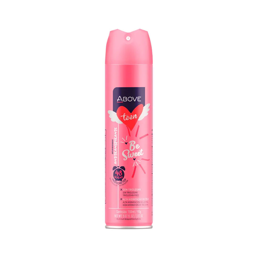 Desodorante Above Teen Feminino 150ml