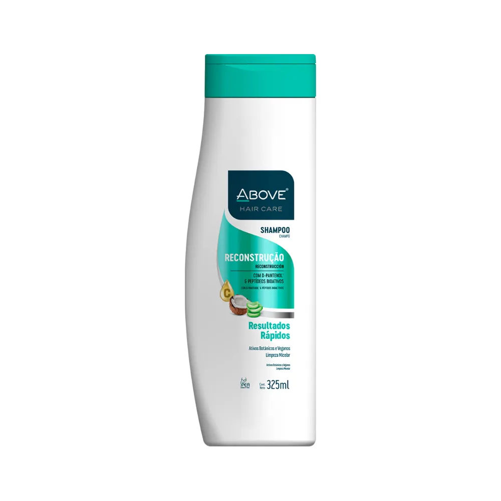 Shampoo Above Hair 325ml Reconstrucao