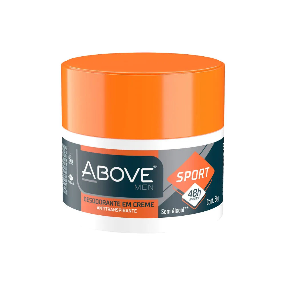 Desodorante Above Creme 50g Sport