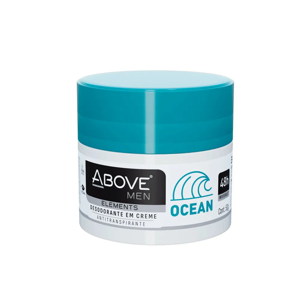 Desodorante Above Creme Elements Ocean 50g