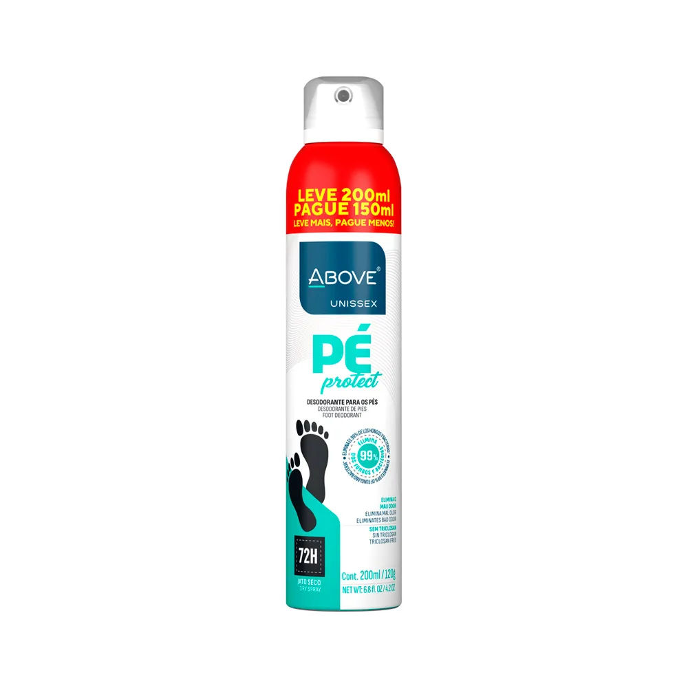 Desodorante Para Pés Pedico Above Unissex 200ml