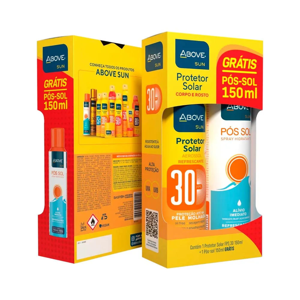 Protetor Solar Above Sun Fps30 150ml