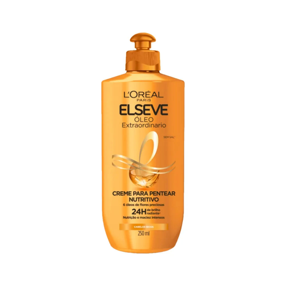 Creme de Pentear Elseve Óleo Extraordinário Nutrição Intensa 250ml