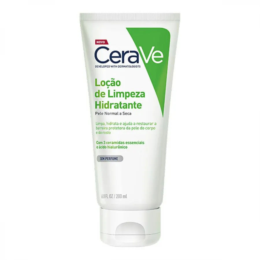 Loção de Limpeza CeraVe Pele Normal a Seca 200ml