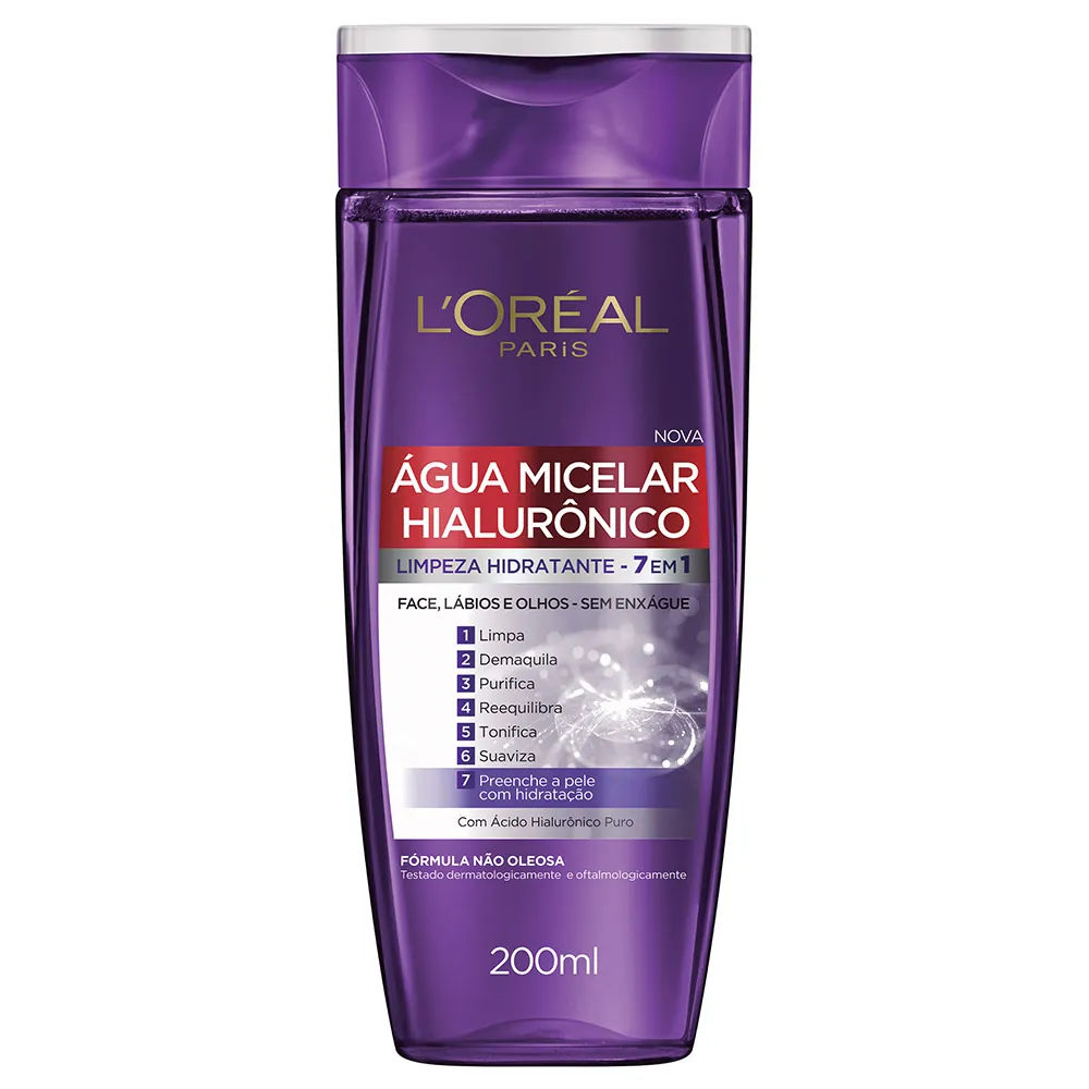 Agua Micelar Loreal Hialuronico 200ml