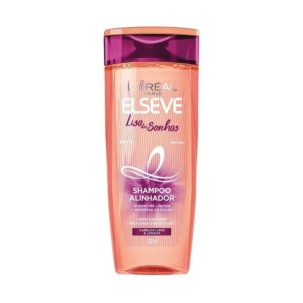 Shampoo Elseve Liso dos Sonhos 200ml