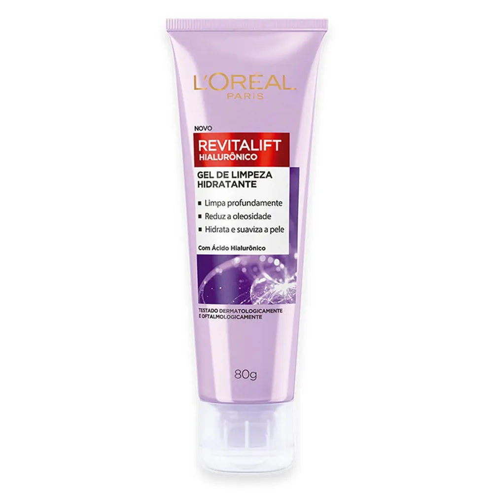 Gel De Limpeza Anti-idade L´oreal Paris Revitalift Hialuronico 80g