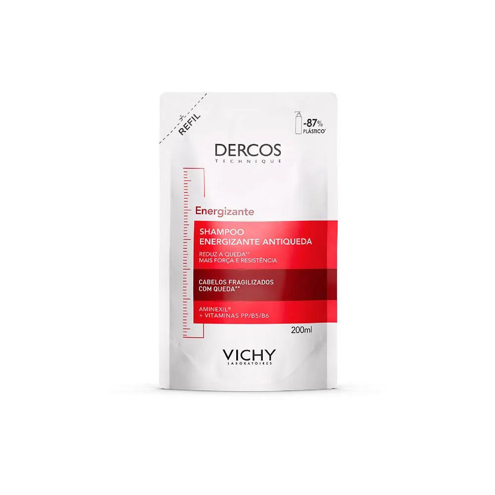 Vichy Dercos Shampoo 200ml Refil Energizante