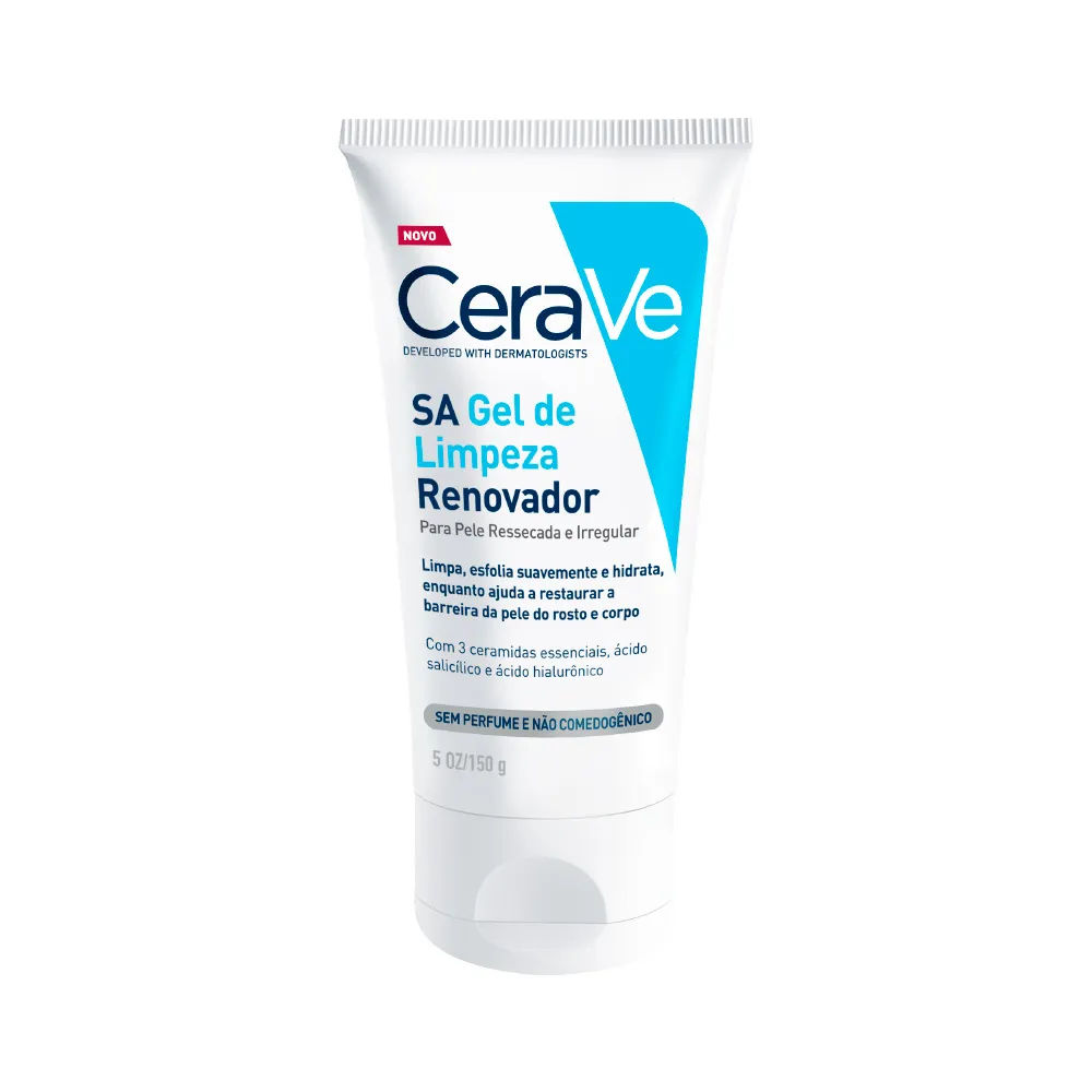 Cerave Sa Gel Para Limpeza Renovador 150gr Normal A Seca
