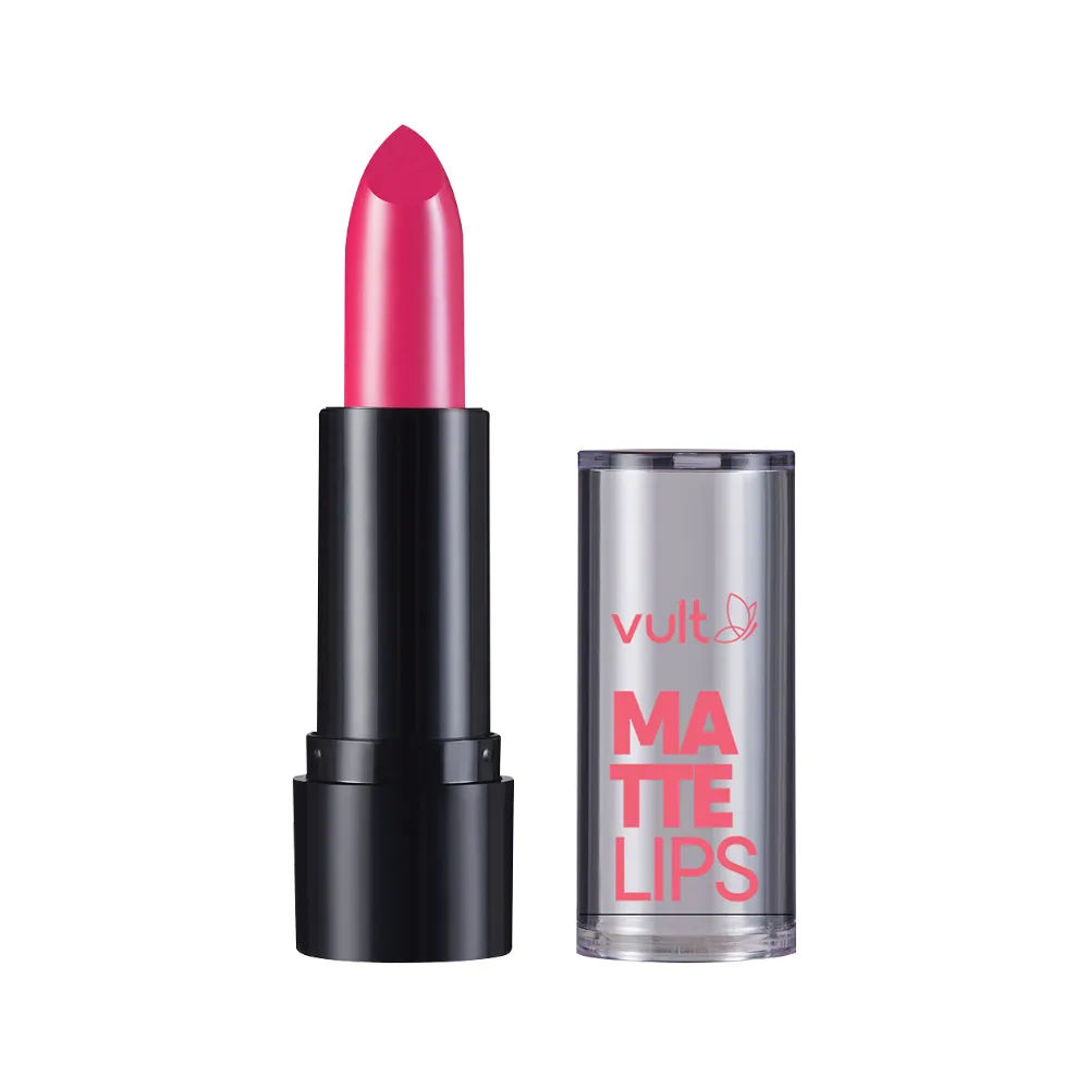 Batom Vult Matte Lips 3,8gr Rosa Fucsia