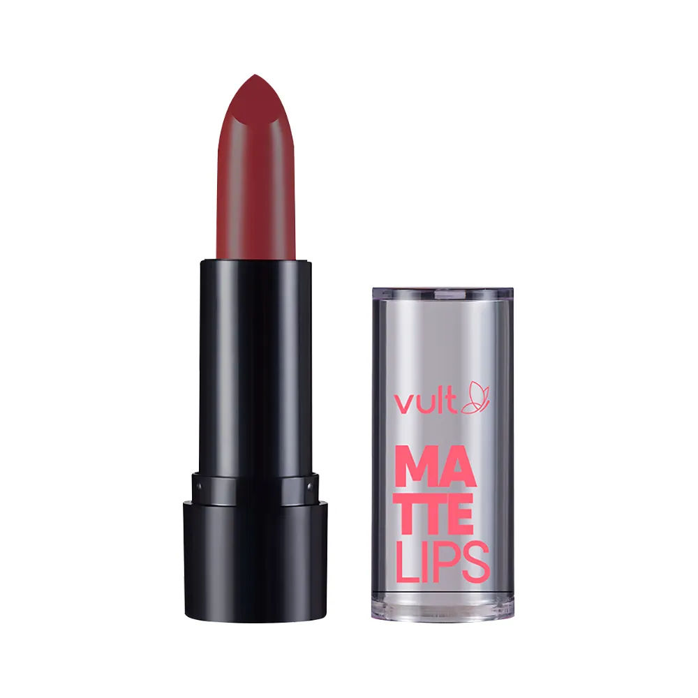 Batom Vult Matte Lips 3,8gr Marsala