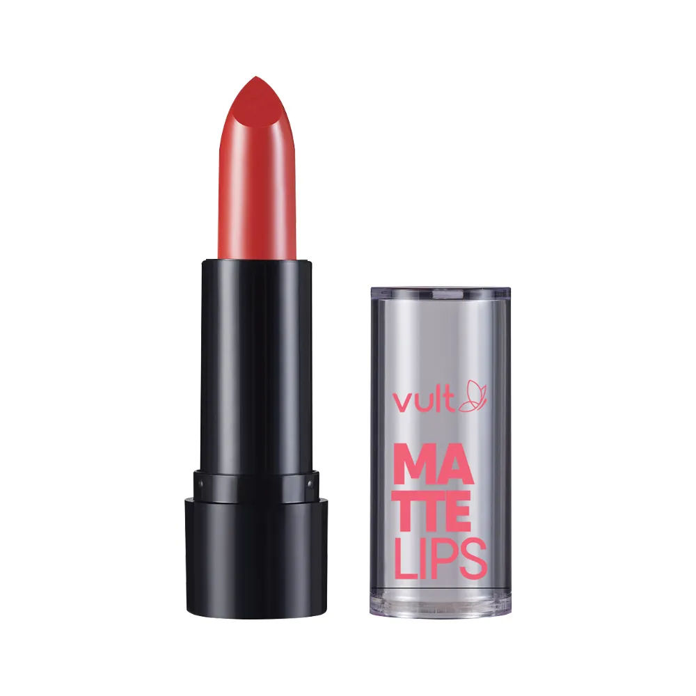 Batom Vult Matte Lips 3,8gr Vermelho Carmim