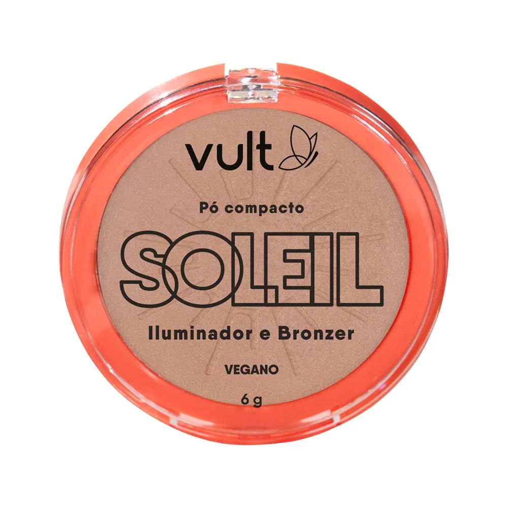 Iluminador E Bronzer Compacto Vult Soleil 6gr
