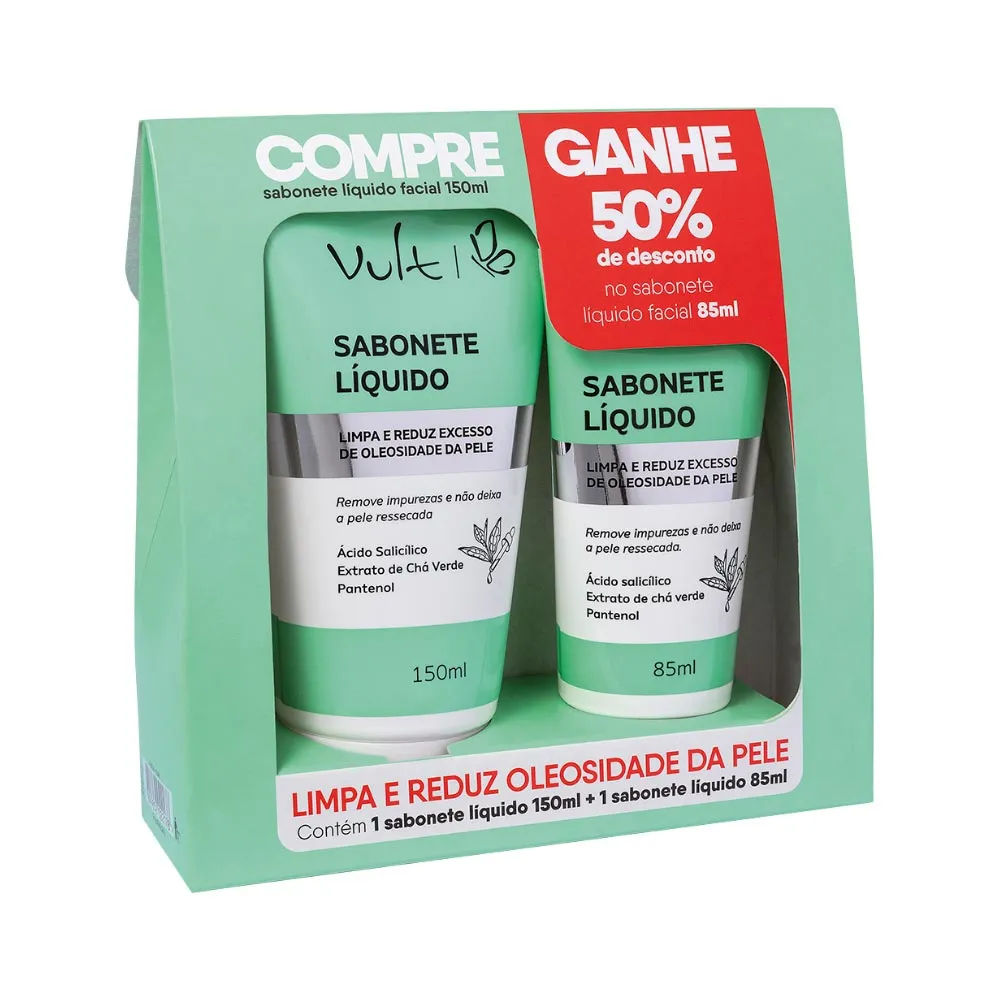 Sabonete Vult Liquido Facial 150+85ml Promocional