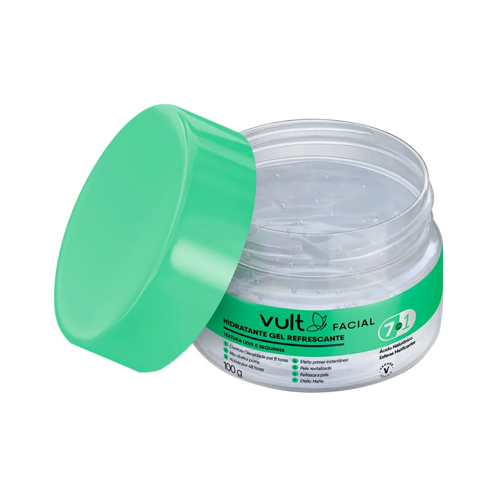 Creme Hidratante Facial Vult Gel Refrescante 100g