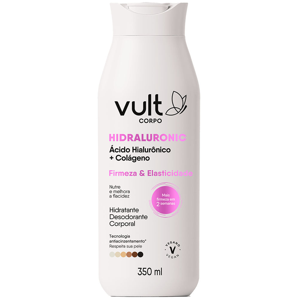 Loção Hidratante Corporal Vult Colágeno Vegetal 350ml
