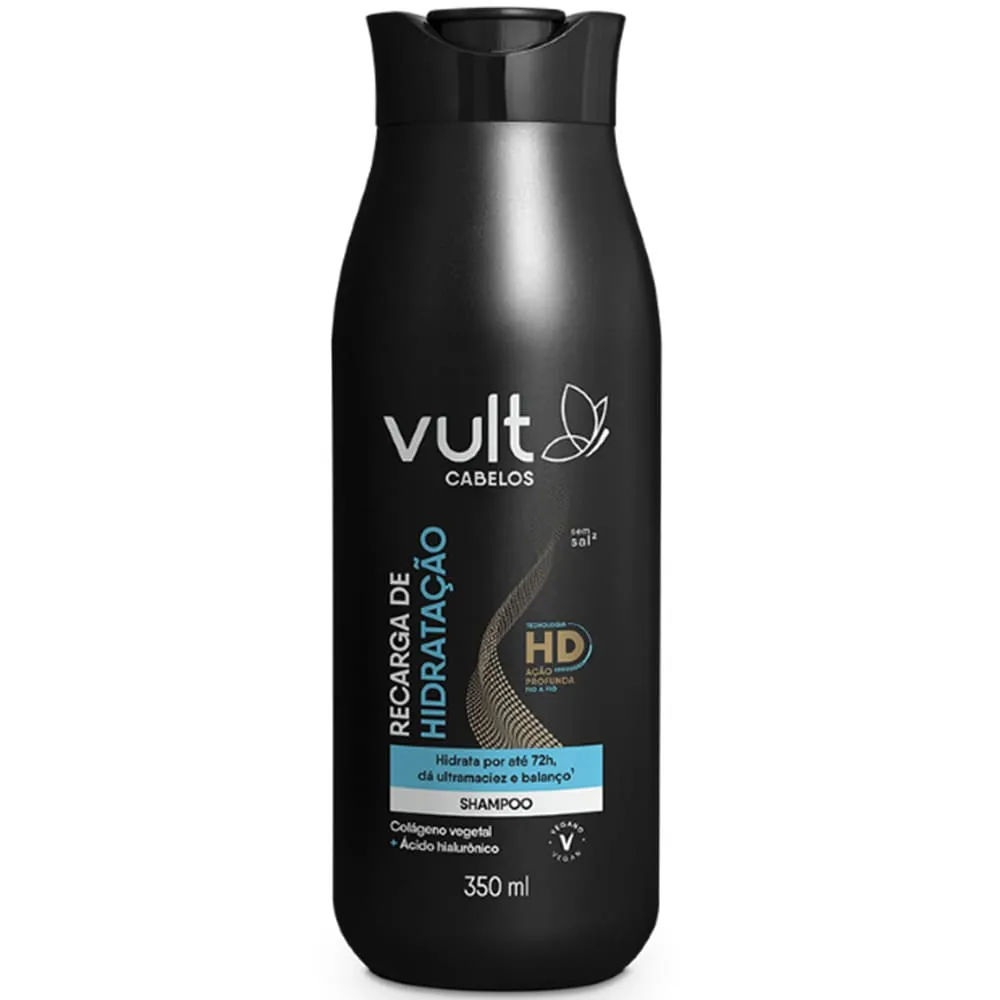 Shampoo Vult Recarga de Hidratação 350ml