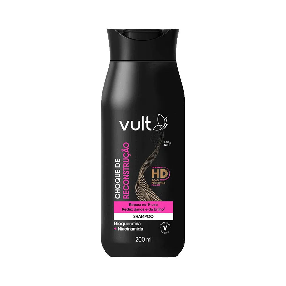 Shampoo Vult Choque De Reconstruçao 200ml