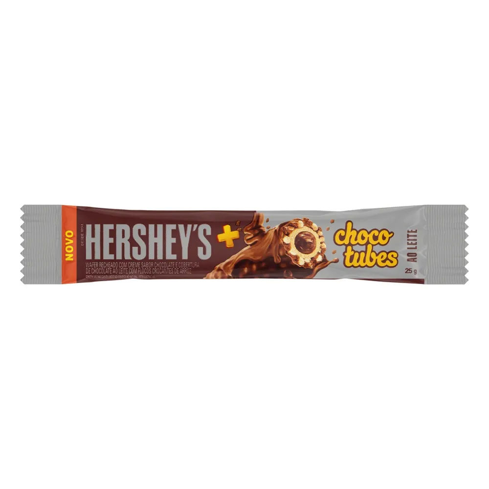 Chocolate HersheyS Chocolatetubes Ao Leite 25g