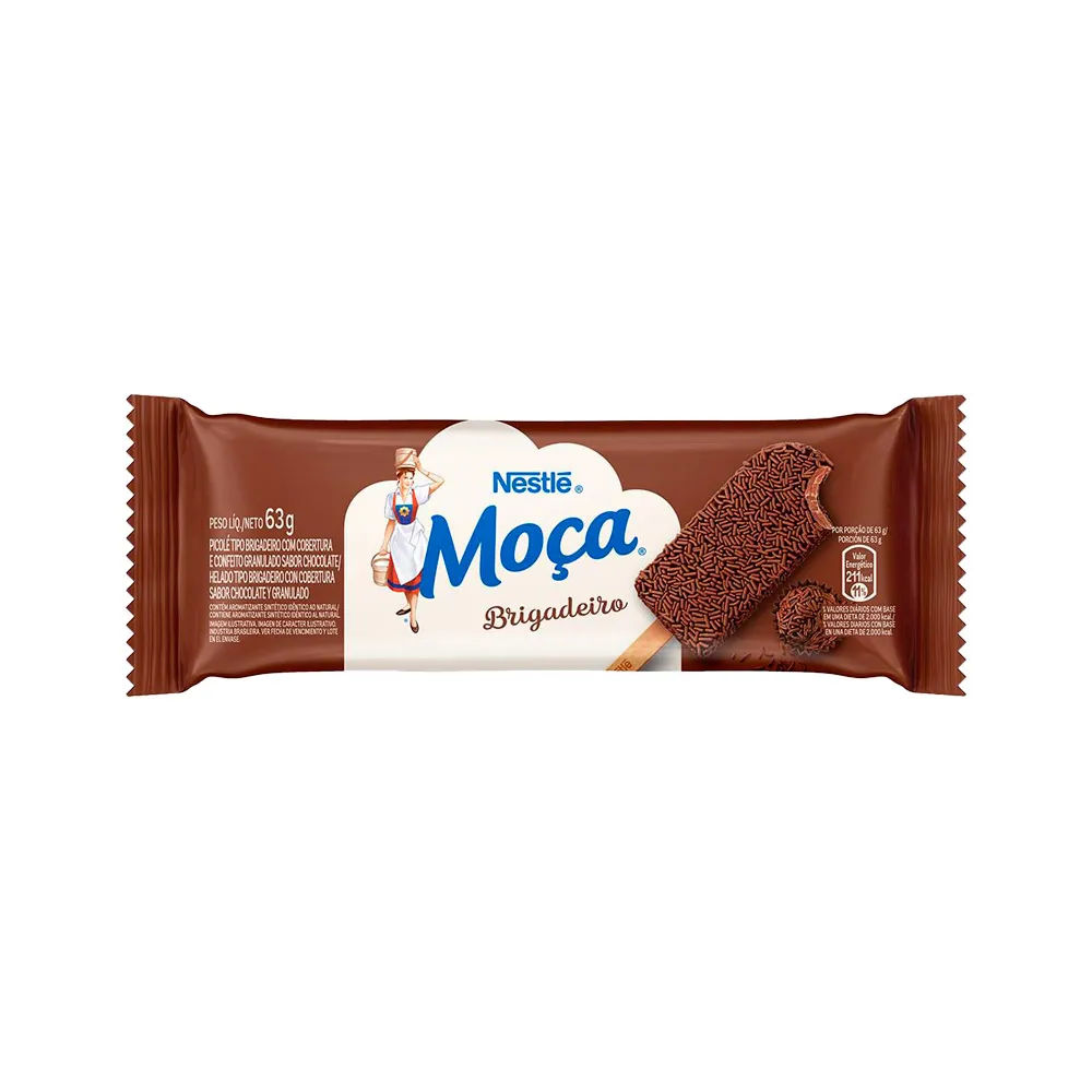 Sorvete Nestle Moca Brigadeiro 63gr