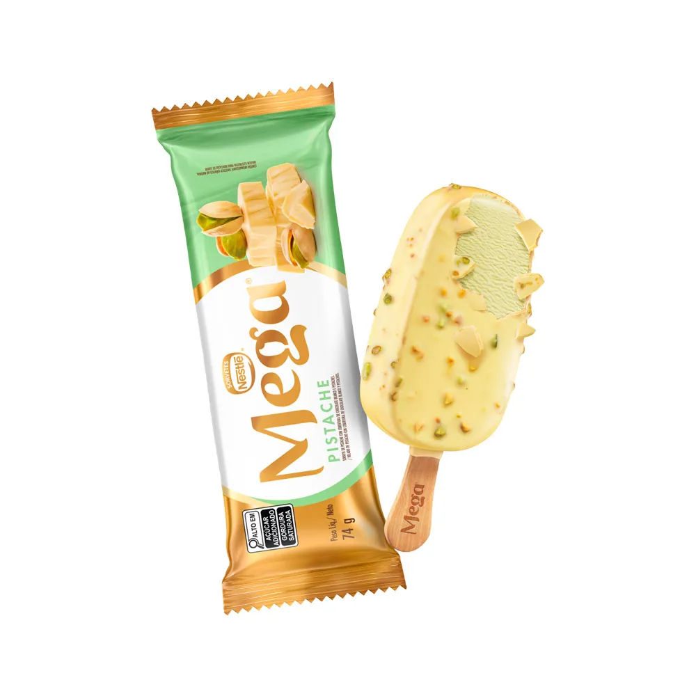 Nestle Sorvete Mega 74gr Pistache