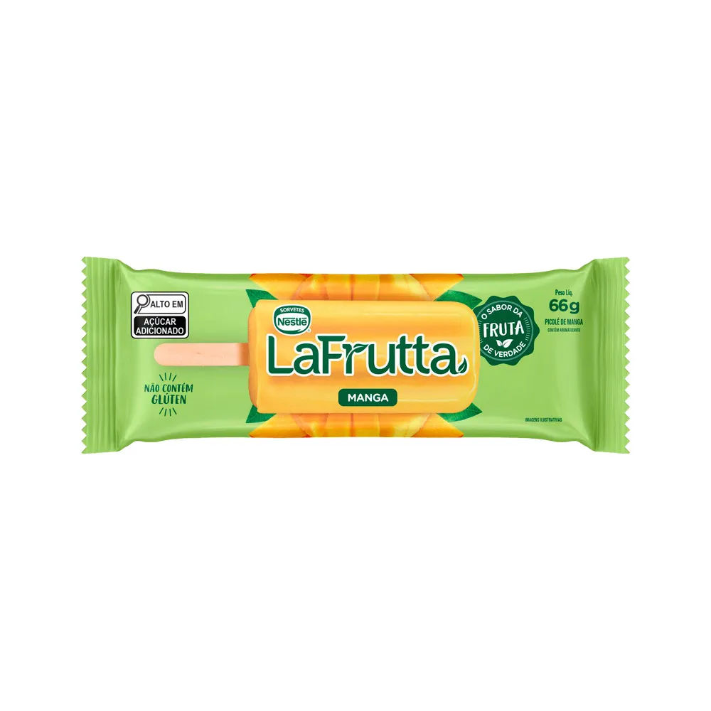 Nestle Sorvete La Fruta 66gr Manga