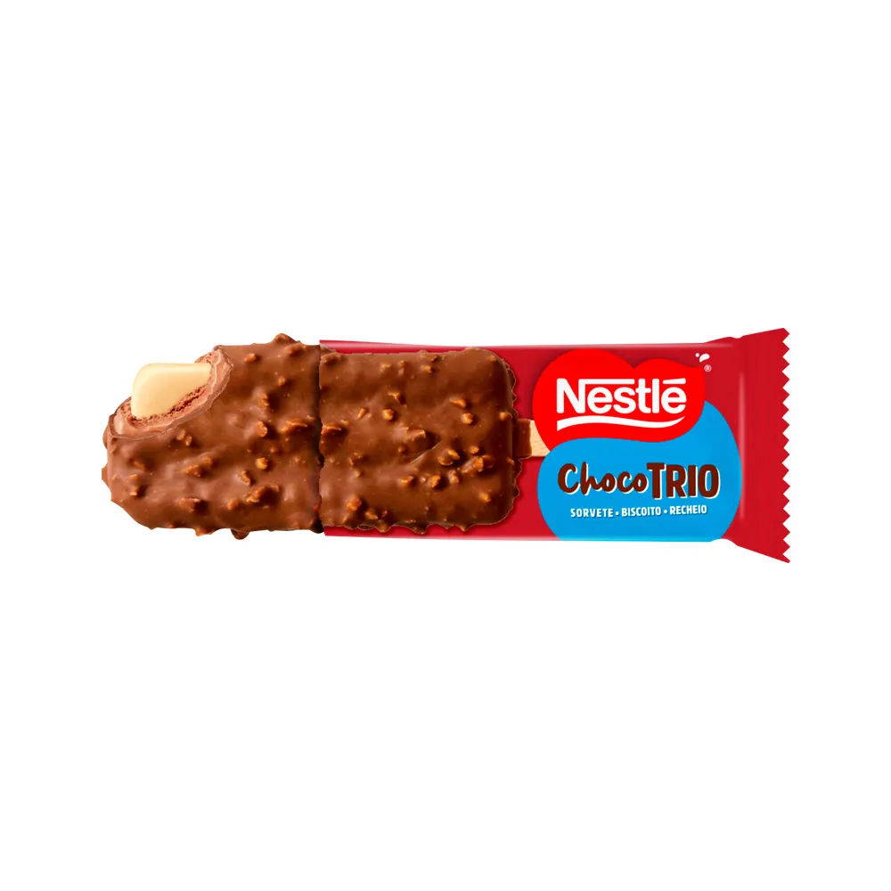Sorvete Nestle Chocotrio 65gr