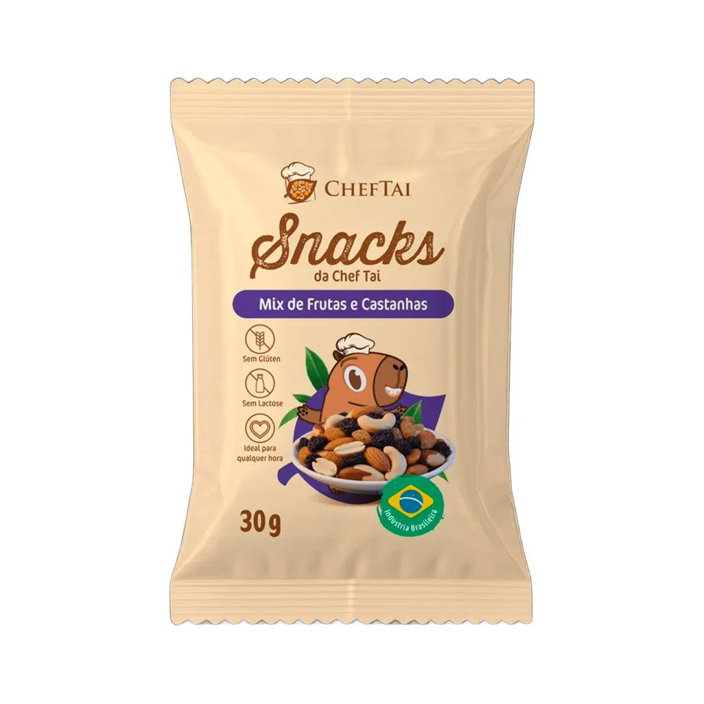 Snacks Chef Tai Mix De Frutas E Castanhas 30gr
