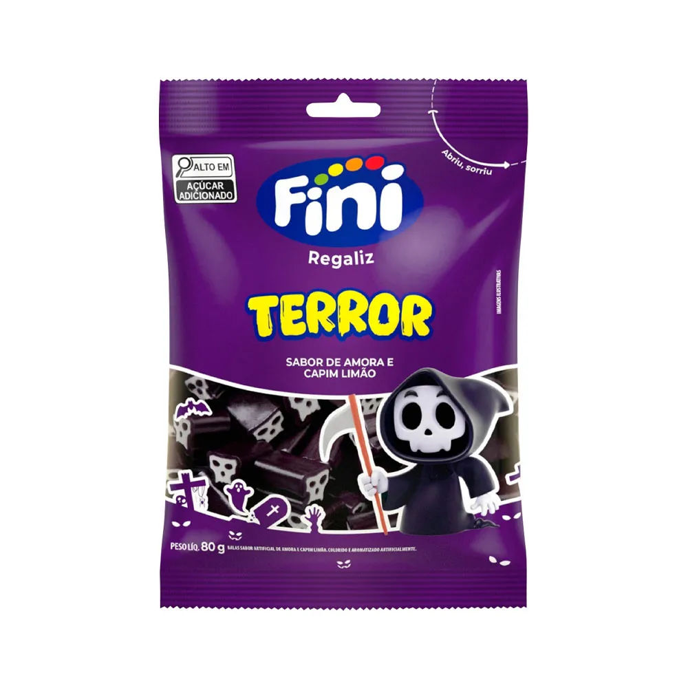 Fini Gomas 80g Tubes Terror